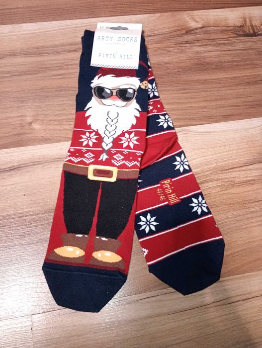Świąteczne skarpety skarpetki męski rozm. 43/46