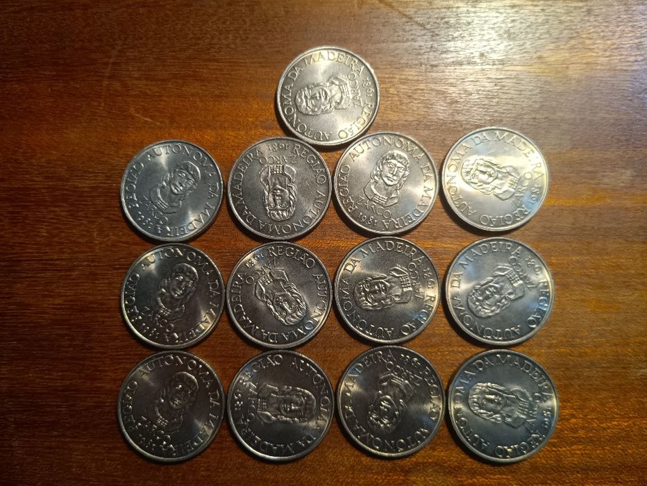 Moedas comemorativas de  25 escudos, 1981 Região Autónoma da Madeira