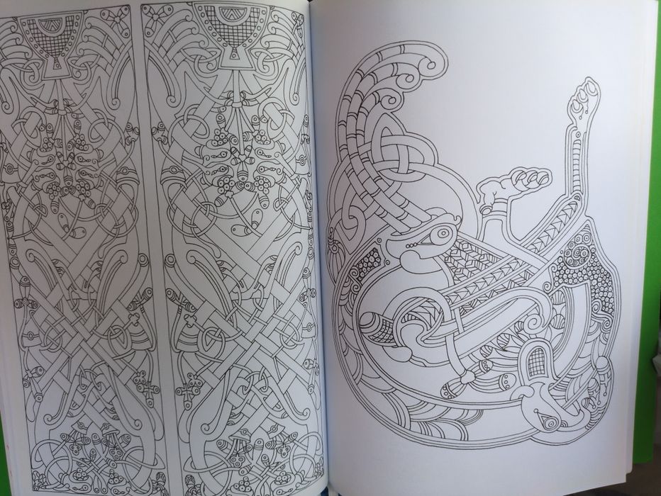 Arte Celta Arte-Terapia 100 desenhos para colorir