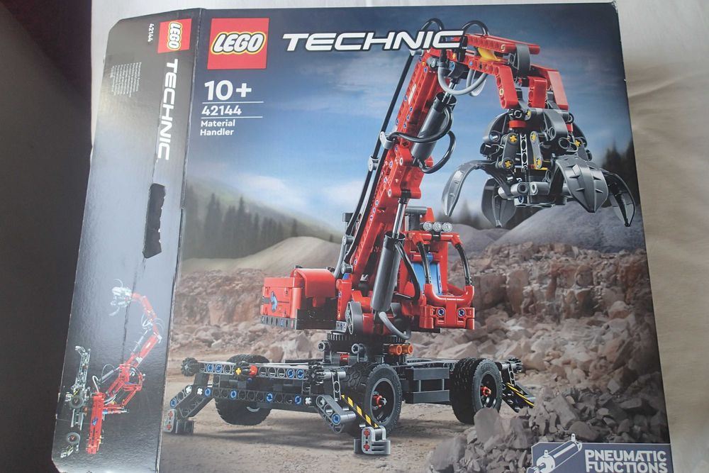 LEGO 42144 Dźwig z chwytakiem 10+