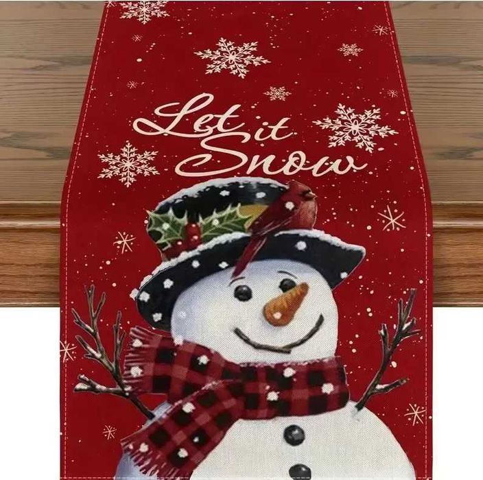 Bieżnik Świąteczny na Stół Obrus Święta Wigilijny wym. 180x33cm