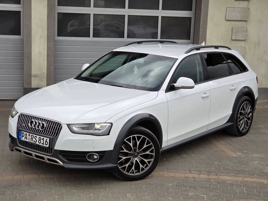 Audi A4 Allroad BiXenon Led Navi 2xPDC Tempomat Oryginał Lakier HAK Nowe oleje,filtry,