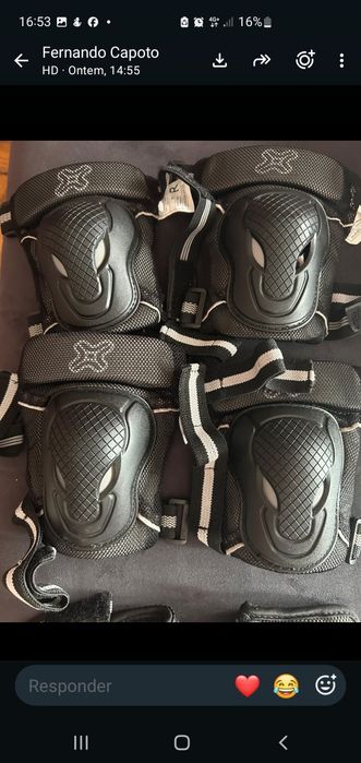 Patins em linha novos