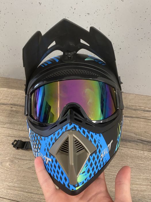 Kask crossowy fullface