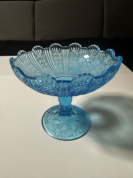 Błękitna Owocarka wachlarze. Ząbkowice.       PRL