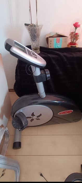 bicicleta estática banco baixo
