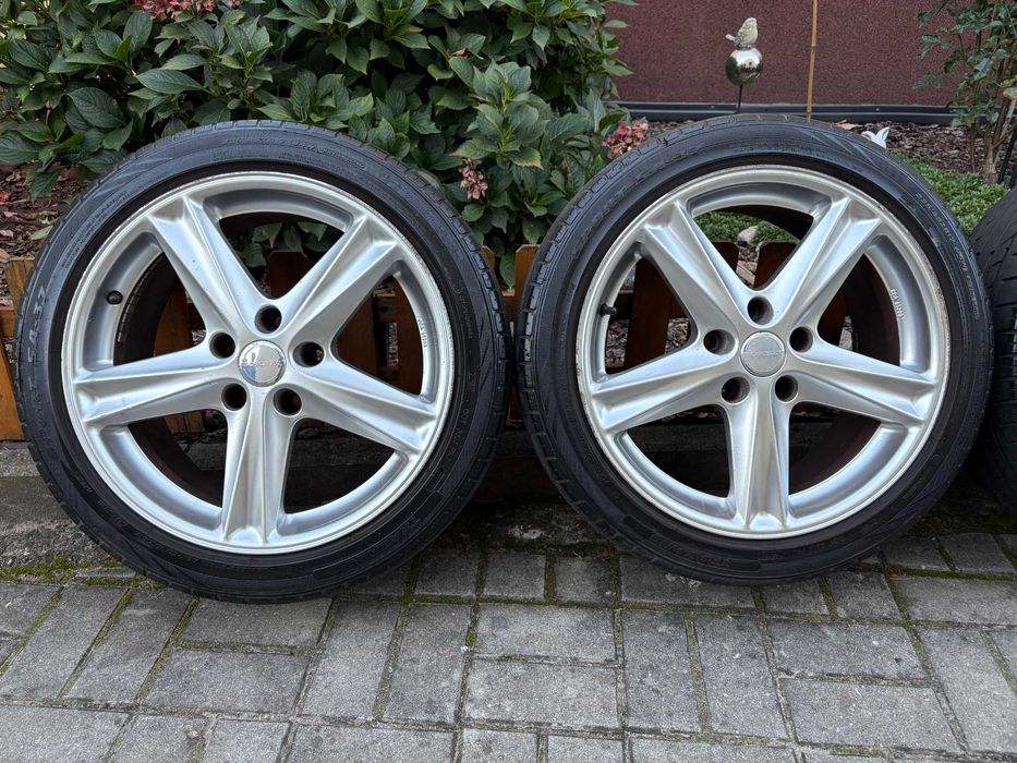 Alufelgi Koła Borbet 5x112 Caddy Touran Golf 17 cali A3 Octavia Leon
