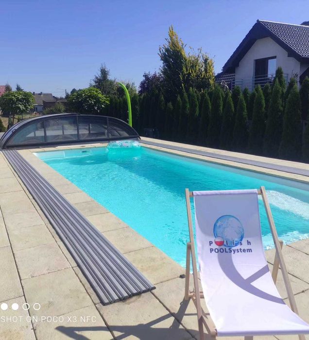 Basen poliestrowy basen wkopany 7,6 x 3,2 x 1,55