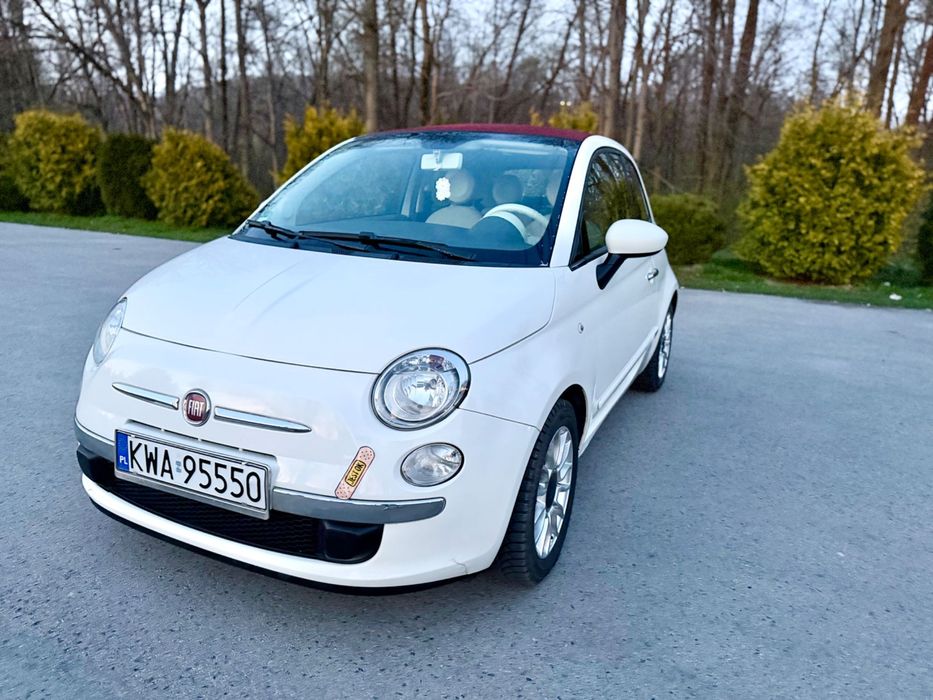 Fiat 500 cabrio 2012r
