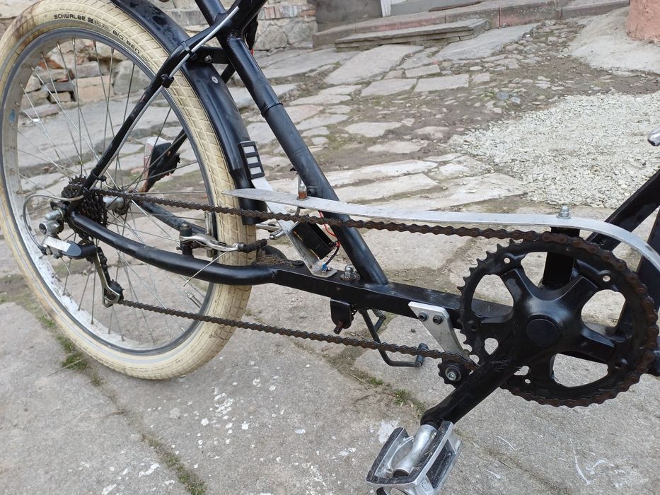 custom rower typu chopper