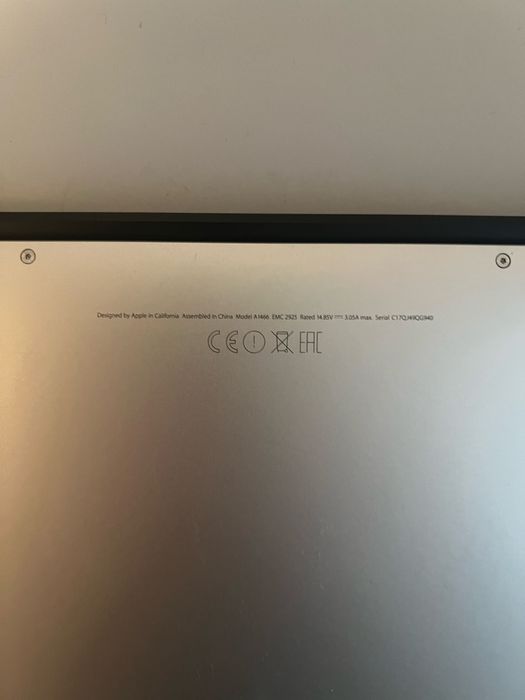 MacBook Air A1466 13,3 cali 256SSD i5 8GB 2015