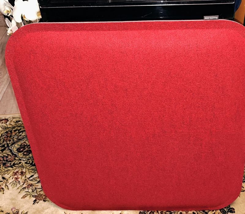 Acustio panel akustyczny ścienny filc czerwony