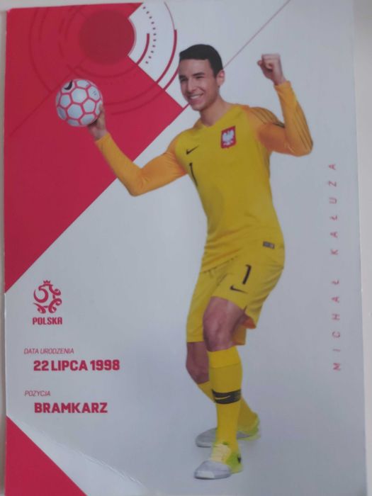 Autograf bramkarza reprezentacji Polski