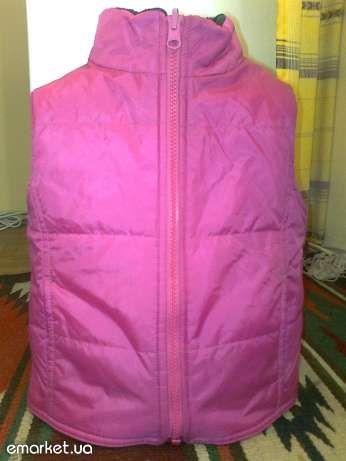 Жилетка утепленная, двухсторонняя