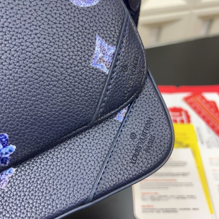 Louis Vuitton 3v1 сумка мужская унисекс синяя трио trio 3в1