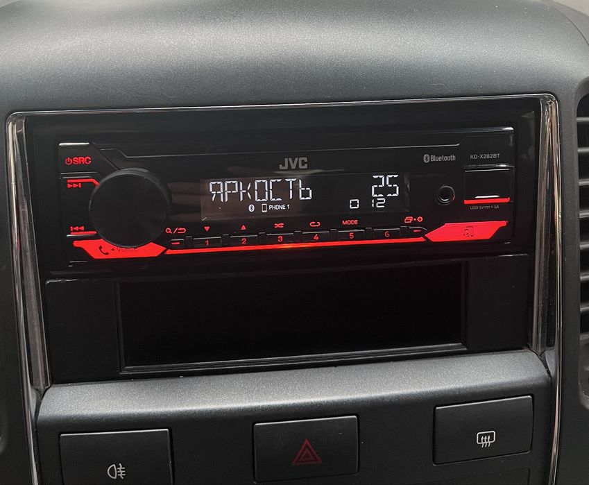 Автомагнітола JVC KD-X282BT Bluetooth