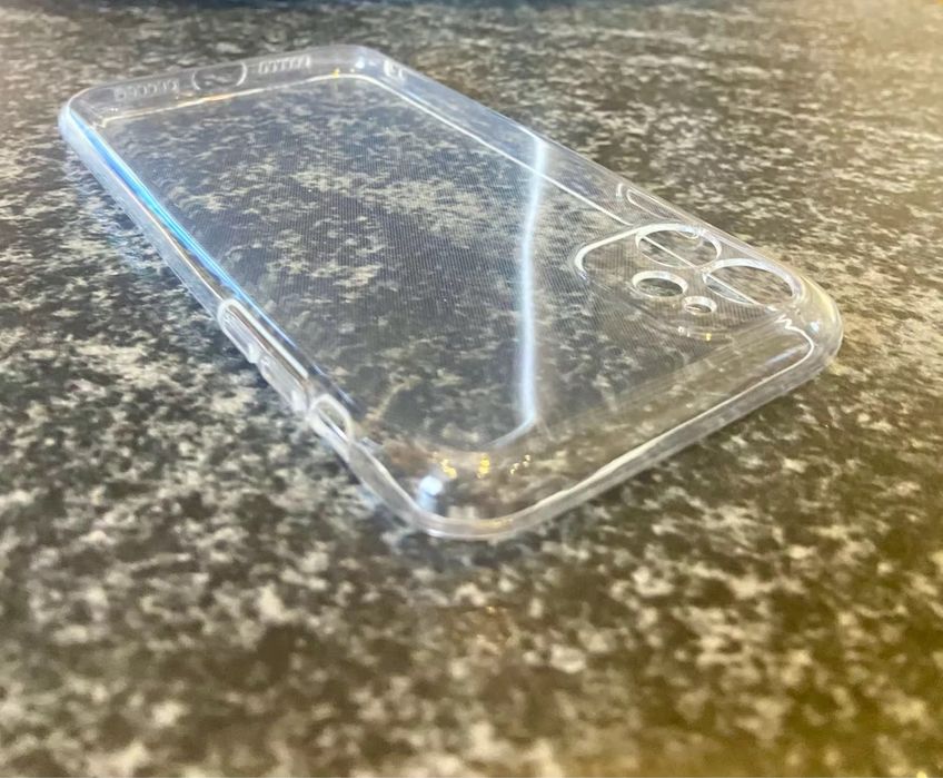 Прозрачный силиконовый чехол для iPhone 11