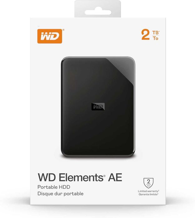 WD My Passport HDD 2TB Czarny WDBYVG0020BBK-WESN