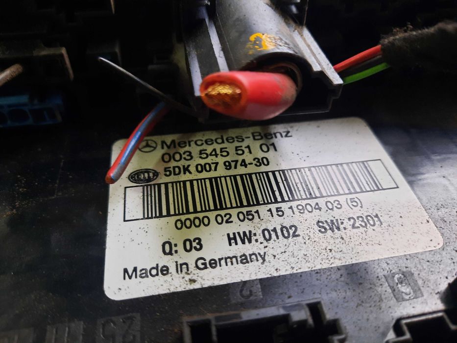 moduł sterownik SAM 003.5455.101 Mercedes C klasa W203 2.0 kompressor