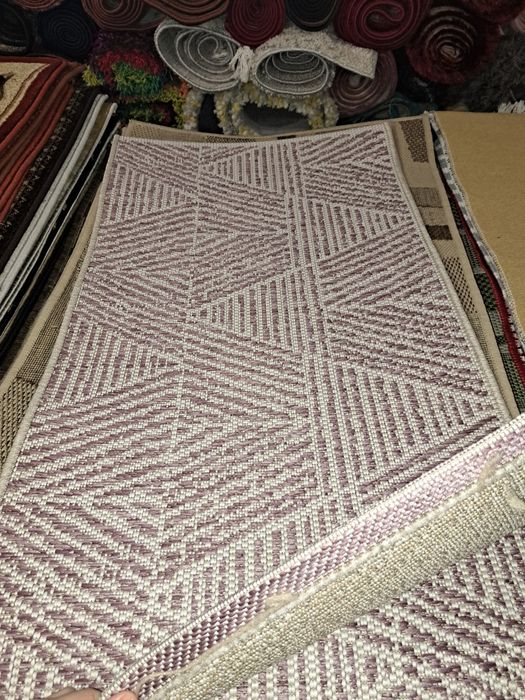 Dywan dywanik sznurkowy różowy róż pudrowy 60x110 Super jakość