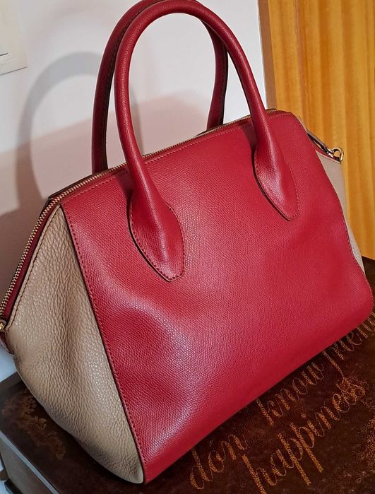 Mala Furla em pele