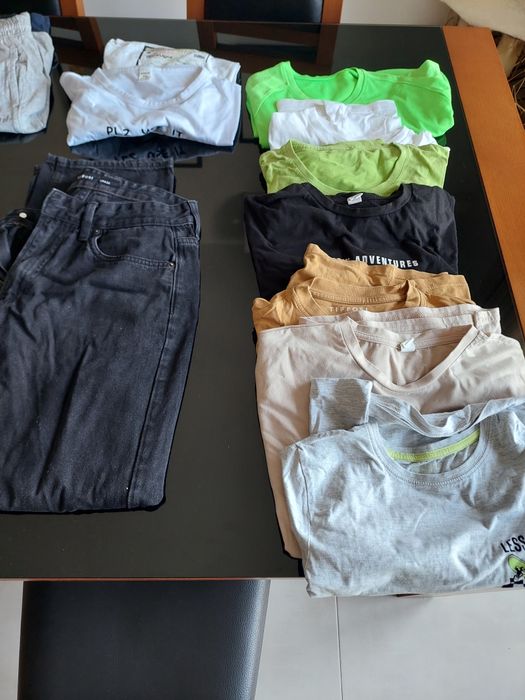 26 peças de roupa criança  11-12 anos inclui Tiffosi