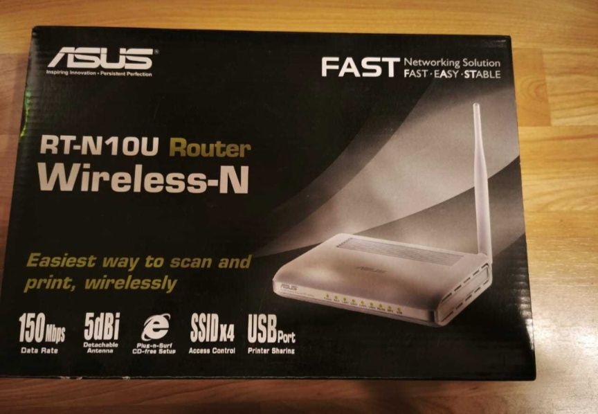 Маршрутизатор роутер WIFI Asus RT-N10U
