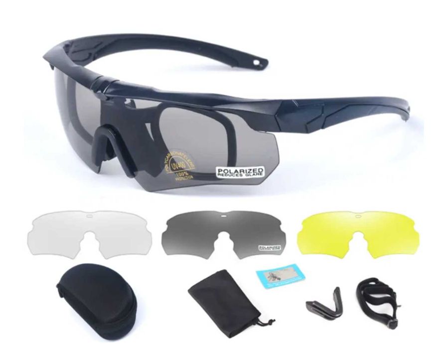 Тактичні окуляри захисні з лінзами тактичні окуляри балістичні очки