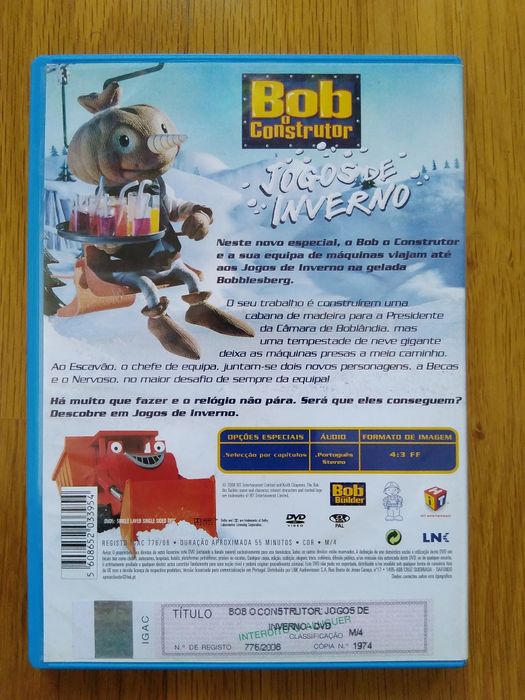 Bob o construtor - jogos de inverno