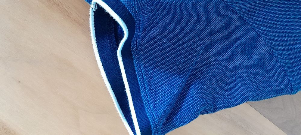 Polo Cortfiel azul como nova