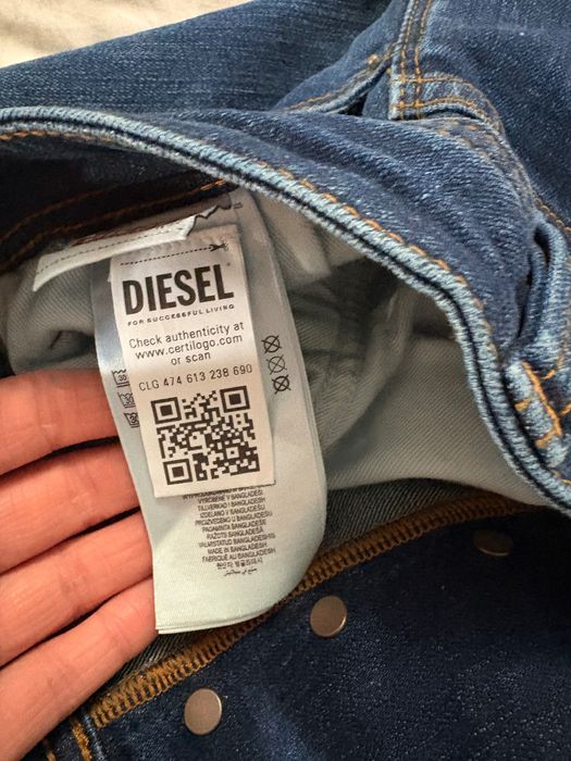 Jeansy męskie diesel