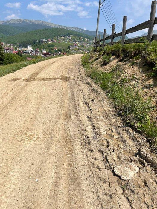 Ділянка в горах  з гарним краєвидом біля Буковеля