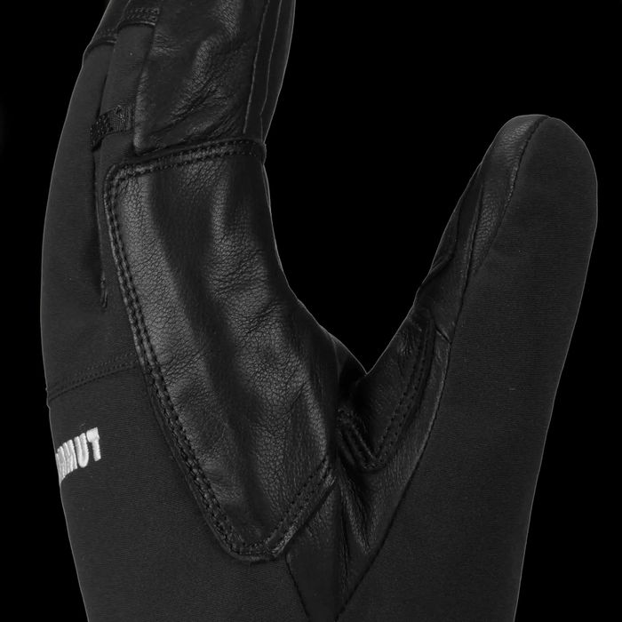 Rękawiczki Mammut Eiger Nordwand Warm 3-Finger Glove Black