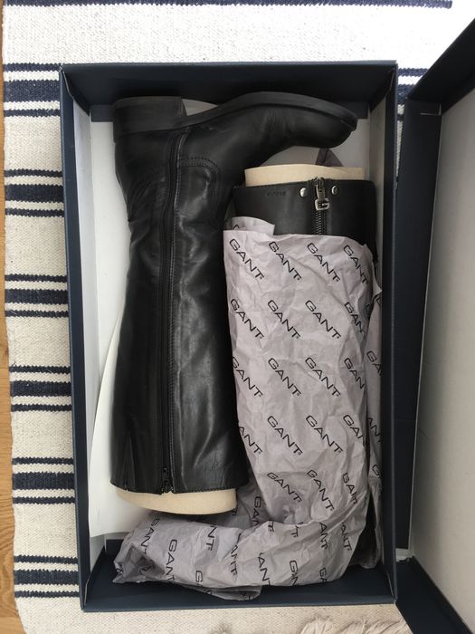 Kozaki Gant na płaskim obcasie EUR 37 używane w bardzo dobrym stanie