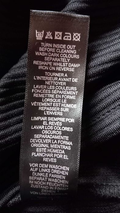 Sukienka midi czarna ASOS r. 36