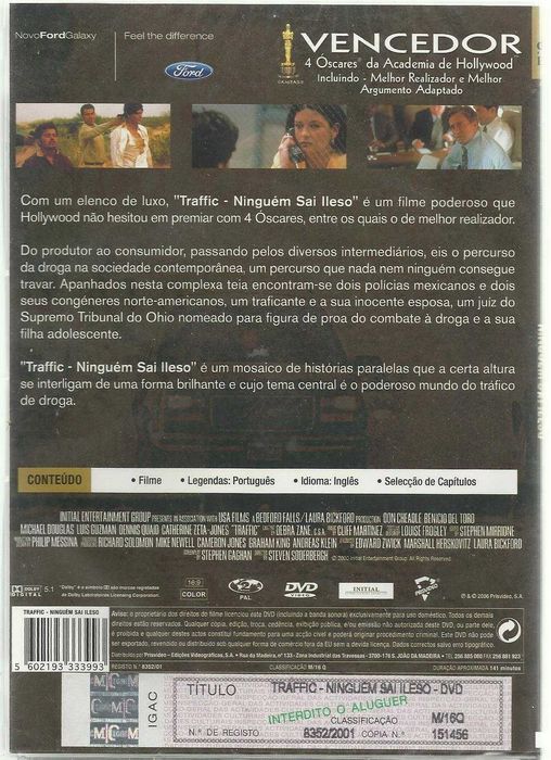 FILMES - 3 DVD originais com selo do IGAC