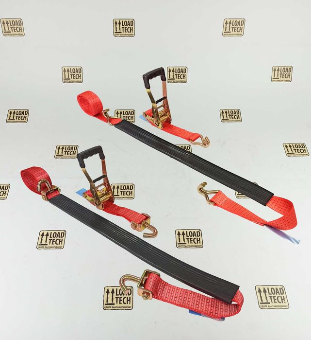 Стяжной ремень стяжки лафет автовозный эвакуатора автовоза крепления