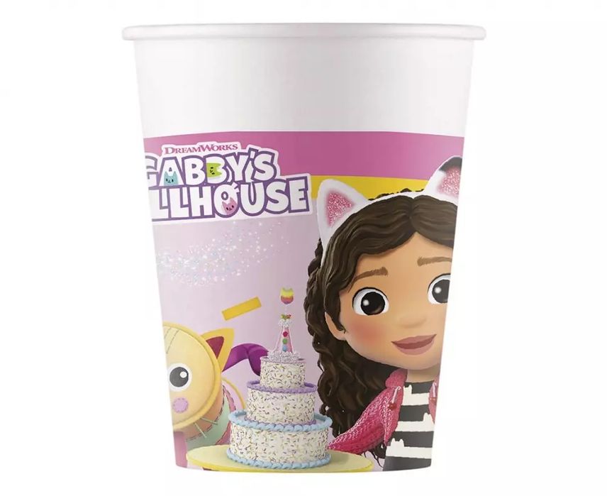 Kubek Papierowy 200Ml Gabbys Dollhause Go Op8Szt Fol. Nowy Produkt
