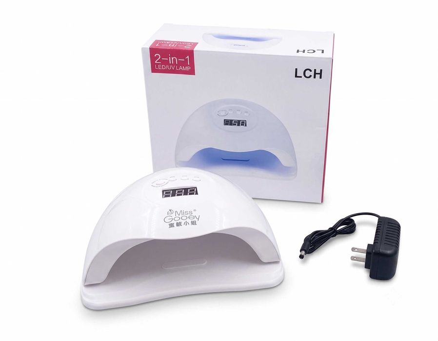 Mocna Lampa LED/UV do paznokci hybrydowych i żeli Miss Gooey / LCH – Nowa!