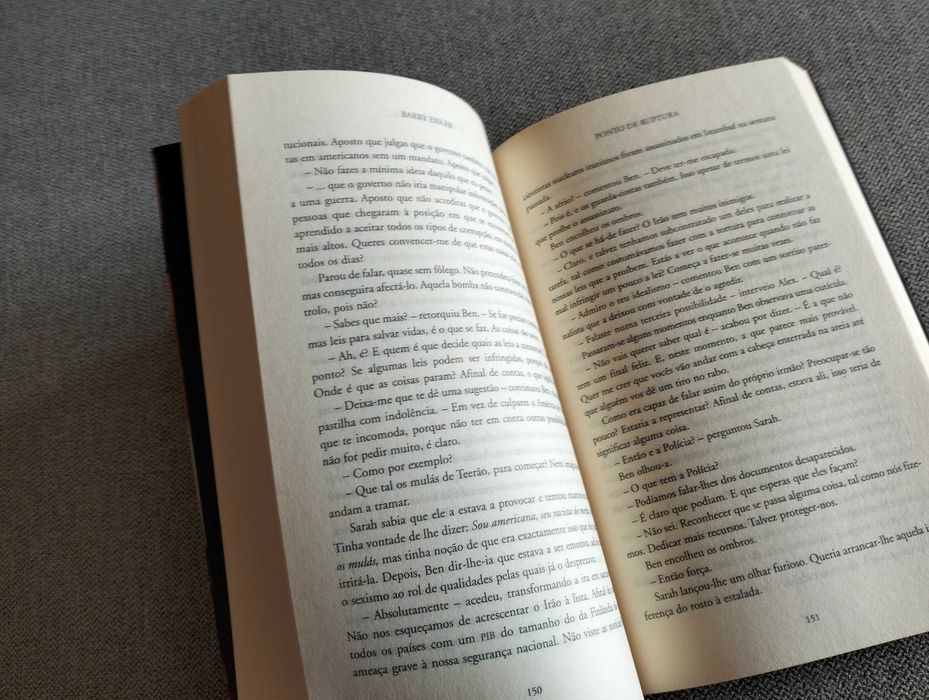 Livro "Ponto de ruptura" de Barry Eisler
