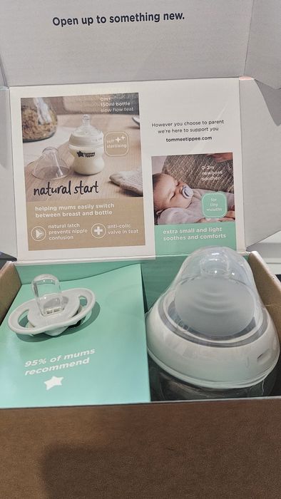 Набор пляшечка та соска  Tommie tippee