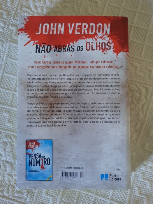 Não Abras os Olhos, de John Verdon