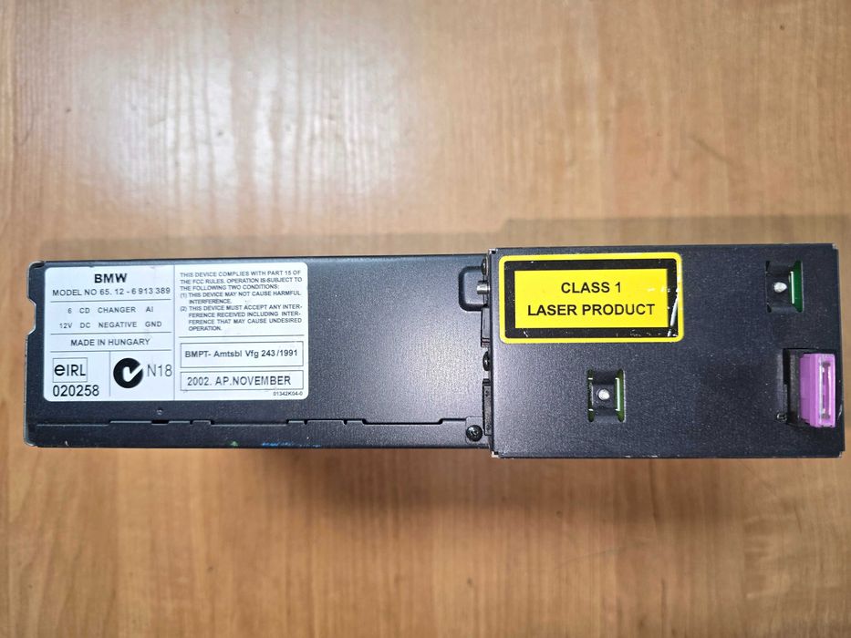 BMW E39 E46 E53 E83 Zmieniarka Płyt Magazynek 6CD