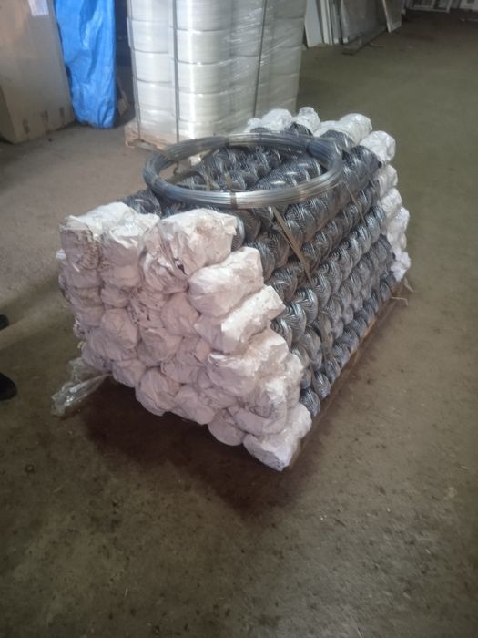 Сітка рабиця оцинкована та з пвх покриттям. Дріт для натяжки/вязальний