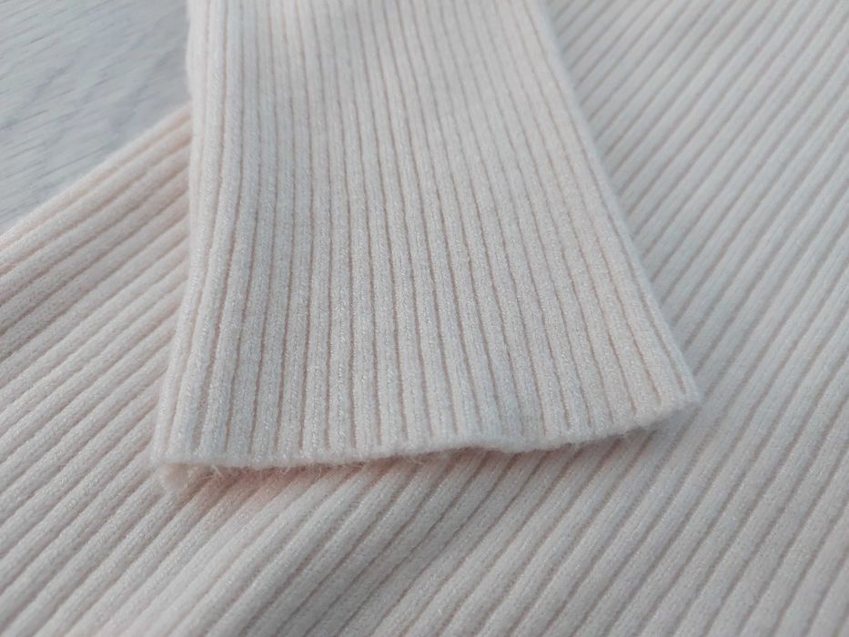 UNI sweter golf półgolf damski prążek dzianina casual basic nowy