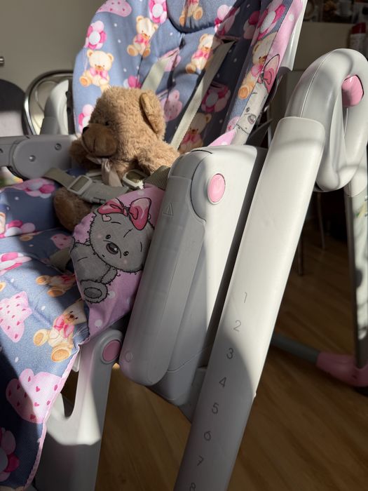 Годувальне крісло стільчик  для годування Chicco Polly 2 start