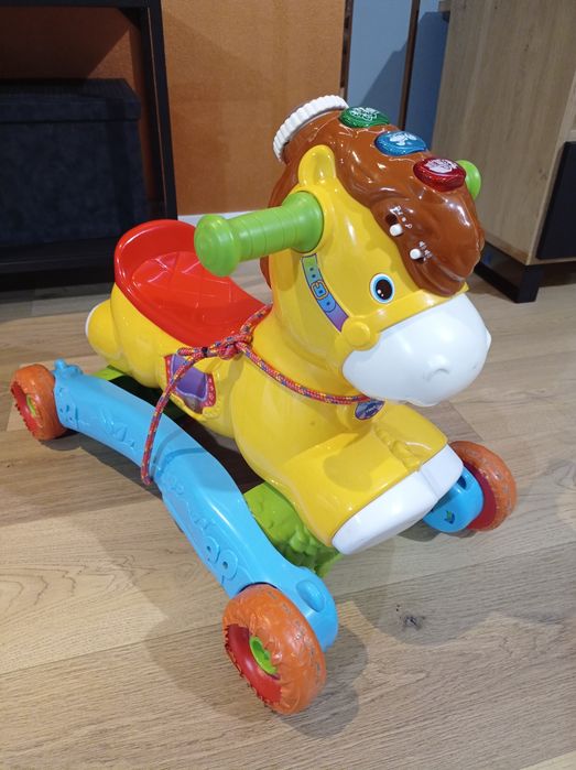 Zabawka interaktywna koń vtech jeżdżący bujany