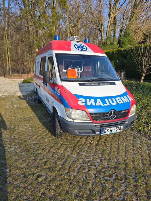 Mercedes-Benz Sprinter Ambulans w pelni wyposazony
