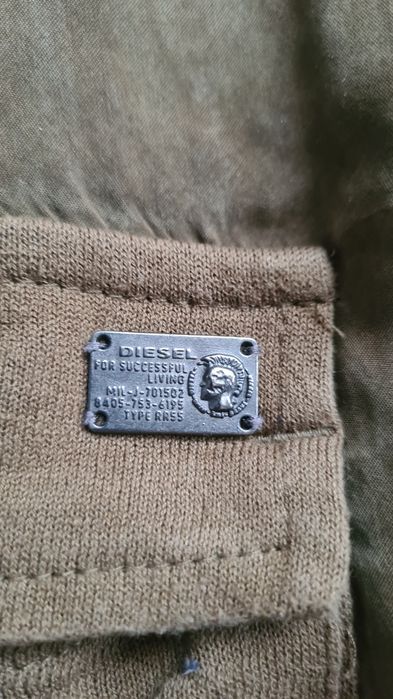 Spodnie damskie kolor khaki Diesel rozm.S