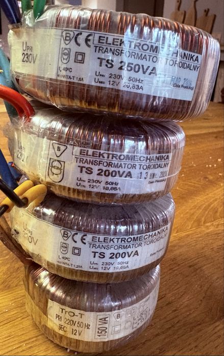Transormator toroidalny 4 sztuki